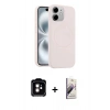 MARSİLYAN™- iPhone 11 Kılıf Yankı Form Serisi - Siyah Bilvis 3D Mat Cam Ekran Koruyucu + PVD Metal Kamera Lens - TU