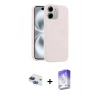 MARSİLYAN™- iPhone 11 Kılıf Yankı Form Serisi - Siyah Bilvis 5in1 3D Magic Cam Ekran Koruyucu + Pers Alüminyum Kamera Lens - LT