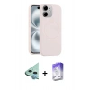 MARSİLYAN™- iPhone 11 Kılıf Yankı Form Serisi - Siyah Bilvis 5in1 3D Magic Cam Ekran Koruyucu + Raze Metal Kamera Lens - MI
