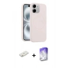 MARSİLYAN™- iPhone 11 Kılıf Yankı Form Serisi - Siyah Bilvis 5in1 3D Magic Cam Ekran Koruyucu + Renkli Kamera Lens Koruma Cam - TU
