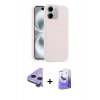 MARSİLYAN™- iPhone 11 Kılıf Yankı Form Serisi - Siyah Bilvis 5in1 5D Magic Hayalet Cam Ekran Koruyucu + Raze Metal Kamera Lens - MR