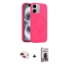 MARSİLYAN™- iPhone 11 Kılıf Yankı Form Serisi - Siyah Bilvis Hayalet Cam Ekran Koruyucu + Pers Alüminyum Kamera Lens - KI