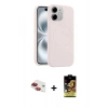 MARSİLYAN™- iPhone 11 Kılıf Yankı Form Serisi - Siyah Buffer Cam Ekran Koruyucu + Pers Alüminyum Kamera Lens - KI