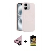 MARSİLYAN™- iPhone 11 Kılıf Yankı Form Serisi - Siyah Buffer Cam Ekran Koruyucu + Raze Metal Kamera Lens - SH