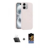MARSİLYAN™- iPhone 11 Kılıf Yankı Form Serisi - Siyah Buffer Hayalet Cam Ekran Koruyucu + Kamera Lens Koruma Cam - SF