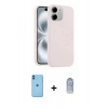 MARSİLYAN™- iPhone 11 Kılıf Yankı Form Serisi - Siyah Joko Magic 5D Cam + Neon Fosforlu Kamera Lens - MI