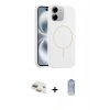MARSİLYAN™- iPhone 11 Kılıf Yankı Form Serisi - Siyah Joko Magic 5D Cam + Pers Alüminyum Kamera Lens - GD