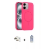 MARSİLYAN™- iPhone 11 Kılıf Yankı Form Serisi - Siyah Joko Magic 5D Cam + Pers Alüminyum Kamera Lens - GD