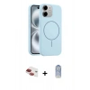 MARSİLYAN™- iPhone 11 Kılıf Yankı Form Serisi - Siyah Joko Magic 5D Cam + Pers Alüminyum Kamera Lens - KI