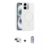 MARSİLYAN™- iPhone 11 Kılıf Yankı Form Serisi - Siyah Joko Magic 5D Cam + Pers Alüminyum Kamera Lens - LT