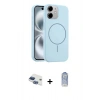 MARSİLYAN™- iPhone 11 Kılıf Yankı Form Serisi - Siyah Joko Magic 5D Cam + Pers Alüminyum Kamera Lens - LT