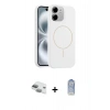 MARSİLYAN™- iPhone 11 Kılıf Yankı Form Serisi - Siyah Joko Magic 5D Cam + Pers Alüminyum Kamera Lens - YL