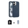 MARSİLYAN™- iPhone 11 Kılıf Yankı Form Serisi - Siyah Joko Magic 5D Cam + PVD Metal Kamera Lens - TU