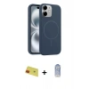 MARSİLYAN™- iPhone 11 Kılıf Yankı Form Serisi - Siyah Joko Magic 5D Cam + Rainbow Kamera Lens Koruma Cam - KI