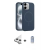 MARSİLYAN™- iPhone 11 Kılıf Yankı Form Serisi - Siyah Joko Magic 5D Cam + Raze Metal Kamera Lens - GS