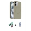 MARSİLYAN™- iPhone 11 Kılıf Yankı Form Serisi - Siyah Joko Magic 5D Cam + Raze Metal Kamera Lens - KI