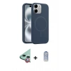 MARSİLYAN™- iPhone 11 Kılıf Yankı Form Serisi - Siyah Joko Magic 5D Cam + Raze Metal Kamera Lens - KI