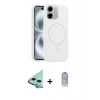 MARSİLYAN™- iPhone 11 Kılıf Yankı Form Serisi - Siyah Joko Magic 5D Cam + Raze Metal Kamera Lens - MI