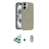 MARSİLYAN™- iPhone 11 Kılıf Yankı Form Serisi - Siyah Joko Magic 5D Cam + Raze Metal Kamera Lens - MI