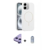 MARSİLYAN™- iPhone 11 Kılıf Yankı Form Serisi - Siyah Joko Magic 5D Cam + Raze Metal Kamera Lens - MR