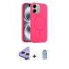 MARSİLYAN™- iPhone 11 Kılıf Yankı Form Serisi - Siyah Joko Magic 5D Cam + Raze Metal Kamera Lens - MR