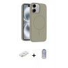 MARSİLYAN™- iPhone 11 Kılıf Yankı Form Serisi - Siyah Joko Magic 5D Cam + Renkli Kamera Lens Koruma Cam - SI