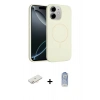 MARSİLYAN™- iPhone 11 Kılıf Yankı Form Serisi - Siyah Joko Magic 5D Cam + Renkli Kamera Lens Koruma Cam - YL