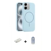 MARSİLYAN™- iPhone 11 Kılıf Yankı Form Serisi - Siyah Joko Magic 5D Cam + Renkli Kamera Lens Koruma Cam - YL