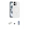 MARSİLYAN™- iPhone 11 Kılıf Yankı Form Serisi - Siyah Joko Magic 5D Cam + Renkli Kamera Lens Koruma Cam - YL