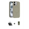 MARSİLYAN™- iPhone 11 Kılıf Yankı Form Serisi - Siyah Joko Magic 5D Hayalet Cam + Kamera Lens Koruma Cam - SF