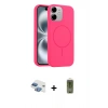 MARSİLYAN™- iPhone 11 Kılıf Yankı Form Serisi - Siyah Joko Magic 5D Hayalet Cam + Pers Alüminyum Kamera Lens - GI