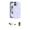 MARSİLYAN™- iPhone 11 Kılıf Yankı Form Serisi - Siyah Joko Magic 5D Hayalet Cam + Pers Alüminyum Kamera Lens - KI