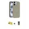 MARSİLYAN™- iPhone 11 Kılıf Yankı Form Serisi - Siyah Joko Magic 5D Hayalet Cam + Rainbow Kamera Lens Koruma Cam - KI