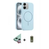 MARSİLYAN™- iPhone 11 Kılıf Yankı Form Serisi - Siyah Joko Magic 5D Hayalet Cam + Raze Metal Kamera Lens - KI