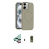 MARSİLYAN™- iPhone 11 Kılıf Yankı Form Serisi - Siyah Joko Magic 5D Hayalet Cam + Raze Metal Kamera Lens - KI