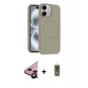 MARSİLYAN™- iPhone 11 Kılıf Yankı Form Serisi - Siyah Joko Magic 5D Hayalet Cam + Raze Metal Kamera Lens - SH