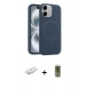 MARSİLYAN™- iPhone 11 Kılıf Yankı Form Serisi - Siyah Joko Magic 5D Hayalet Cam + Renkli Kamera Lens Koruma Cam - YL