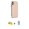 MARSİLYAN™- iPhone 11 Kılıf Yankı Serisi - Siyah Joko Magic 5D Cam + Rainbow Kamera Lens Koruma Cam - KI