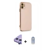 MARSİLYAN™- iPhone 11 Kılıf Yankı Serisi - Siyah Joko Magic 5D Cam + Raze Metal Kamera Lens - MR