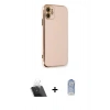 MARSİLYAN™- iPhone 11 Kılıf Yankı Serisi - Siyah Joko Magic 5D Cam + Kamera Lens Koruma Cam - SF