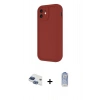 MARSİLYAN™- iPhone 11 Kılıf Yankı Yansıma Özel Seri - Siyah Joko Magic 5D Cam + Pers Alüminyum Kamera Lens - LT