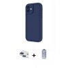 MARSİLYAN™- iPhone 11 Kılıf Yankı Yansıma Özel Seri - Siyah Joko Magic 5D Cam + Pers Alüminyum Kamera Lens - LT