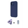 MARSİLYAN™- iPhone 11 Kılıf Yankı Yansıma Özel Seri - Siyah Joko Magic 5D Cam + Raze Metal Kamera Lens - MR