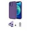 MARSİLYAN™- iPhone 11 Kılıf Yankı Yansıma Özel Seri - Siyah Joko Magic 5D Cam + Raze Metal Kamera Lens - MR