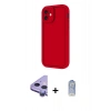 MARSİLYAN™- iPhone 11 Kılıf Yankı Yansıma Özel Seri - Siyah Joko Magic 5D Cam + Raze Metal Kamera Lens - MR