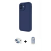 MARSİLYAN™- iPhone 11 Kılıf Yankı Yansıma Özel Seri - Siyah Joko Magic 5D Cam + Pers Alüminyum Kamera Lens - GI