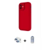 MARSİLYAN™- iPhone 11 Kılıf Yankı Yansıma Özel Seri - Siyah Joko Magic 5D Cam + Pers Alüminyum Kamera Lens - GI