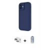 MARSİLYAN™- iPhone 11 Kılıf Yankı Yansıma Özel Seri - Siyah Joko Magic 5D Cam + Pers Alüminyum Kamera Lens - YL