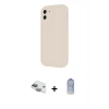 MARSİLYAN™- iPhone 11 Kılıf Yankı Yansıma Özel Seri - Siyah Joko Magic 5D Cam + Pers Alüminyum Kamera Lens - YL