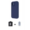 MARSİLYAN™- iPhone 11 Kılıf Yankı Yansıma Özel Seri - Siyah Joko Magic 5D Cam + PVD Metal Kamera Lens - MI